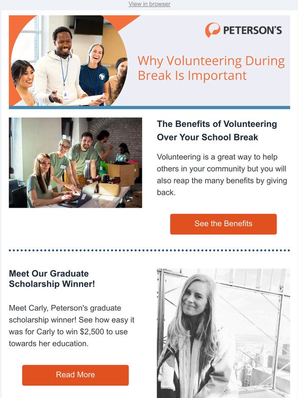 Why Volunteering Over Fall Break is So Important