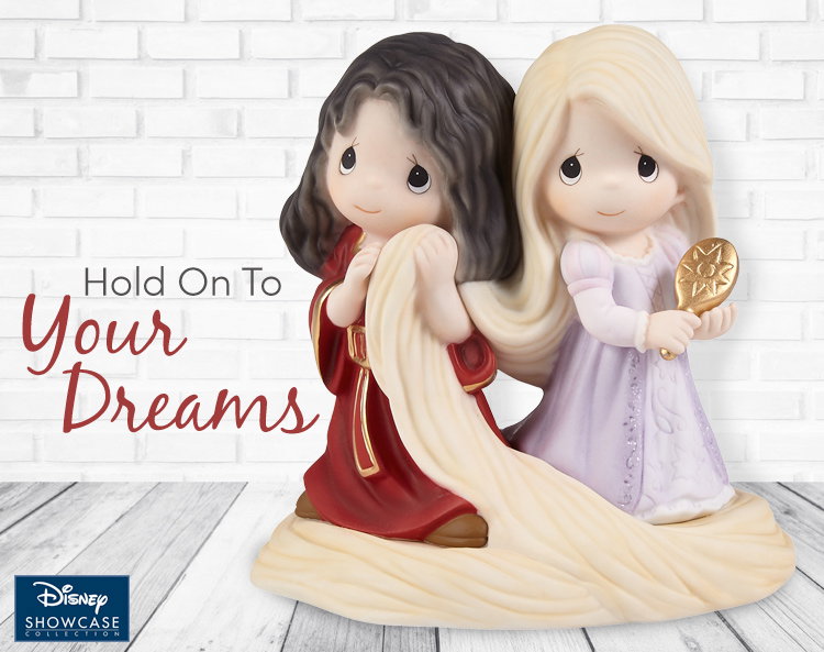 Hold On To Your Dreams Disney Rapunzel Figurine