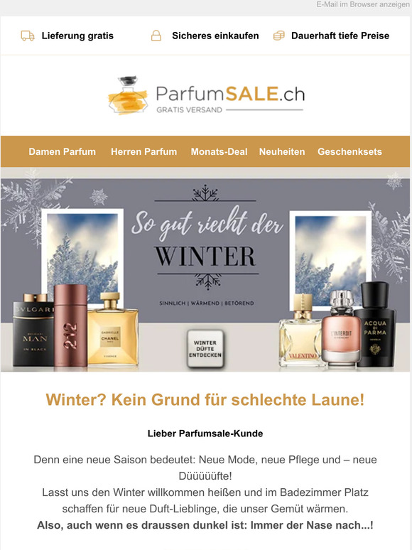 Great News❄️Wir haben die Winterduft-Trends 2022