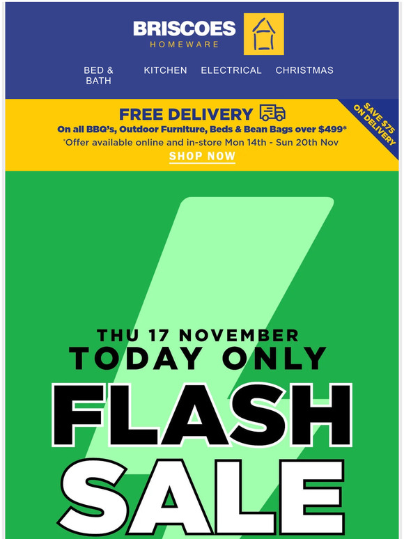 Briscoes FLASH SALE Save 75 on oversized shipping!* Milled