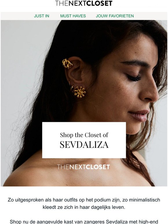 Shop the Closet of Sevdaliza + Offline Sale Friday 18/11
