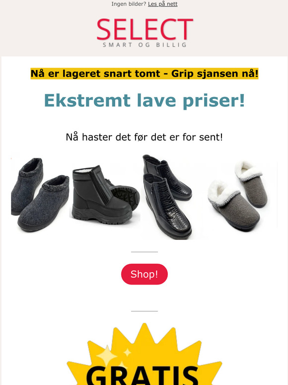 Grip sjansen i dag, gjør et kupp!