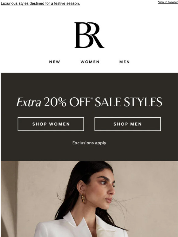 Banana Republic New Modern Occasion Wear Milled