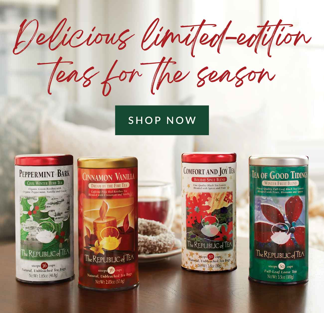 The Republic of Tea: TEAS the Season (We Know, We Know) | Milled
