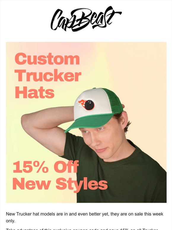 Custom Trucker Hat Sale