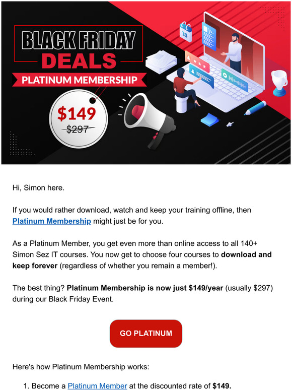 Download Your Course and Watch Offline with Platinum