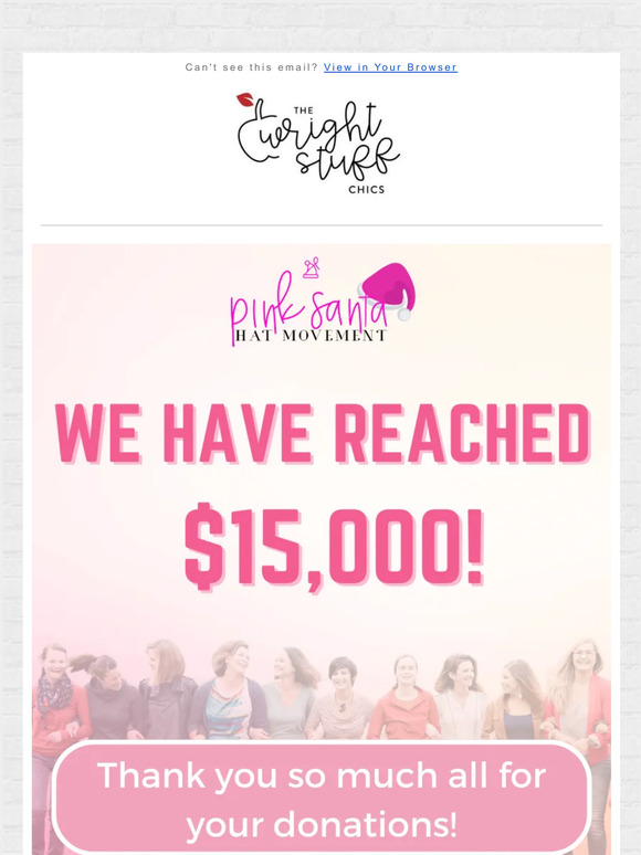 💞 Thank you to all who donated and joined the cause