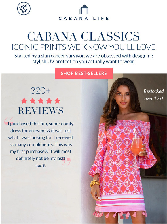 Cabana Life Live OnCabanaTime with Cabana Life ☀️? Milled