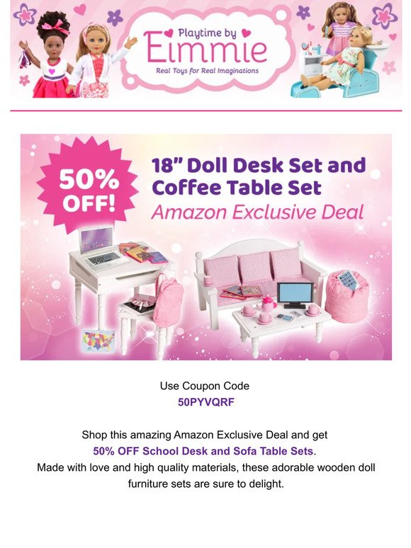 Your Exclusive 50% OFF Coupon 💝