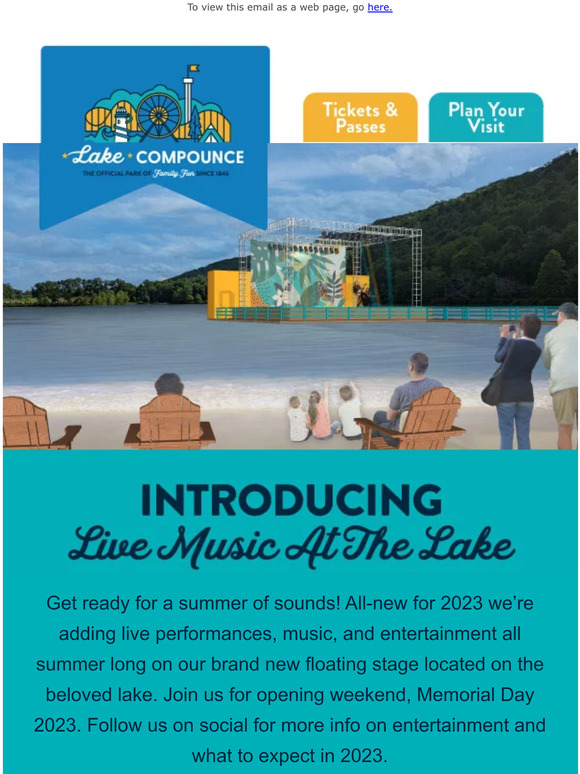 Lake Compounce: All-New for 2023: Live Music | Milled