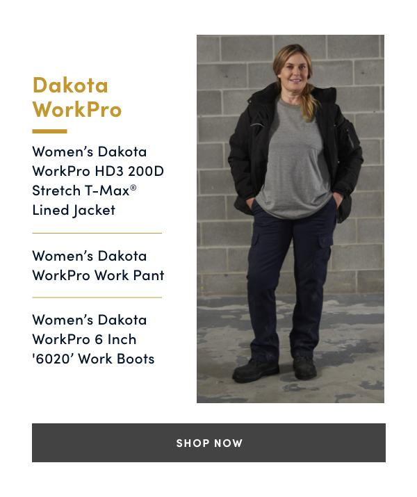 Dakota WorkPro Series Women's HD3 Waterproof 200D Stretch T-MAX