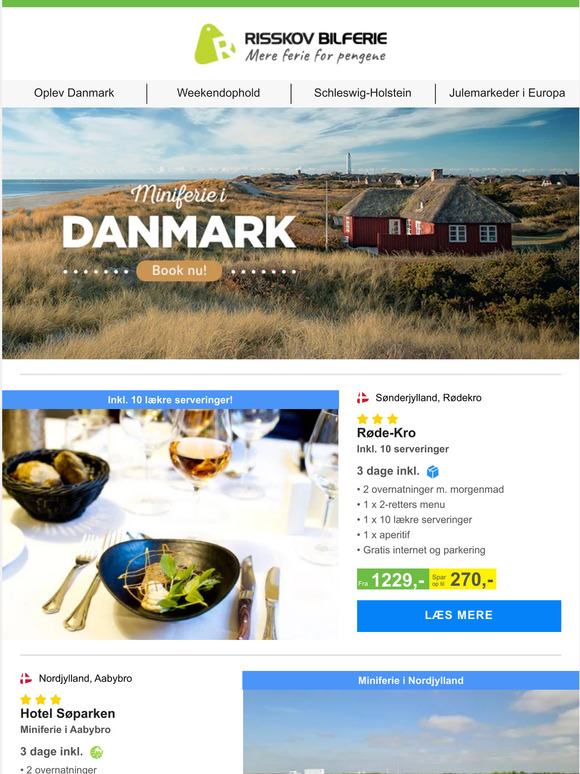 Risskov AutoFerie: Oplev Danmark med et billigt hotelophold | Milled