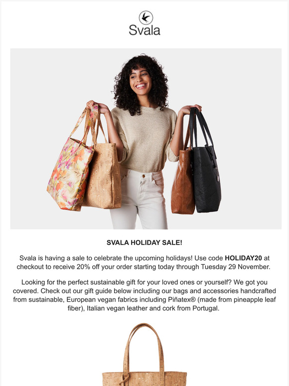 Svala Holiday Sale Starts NOW!