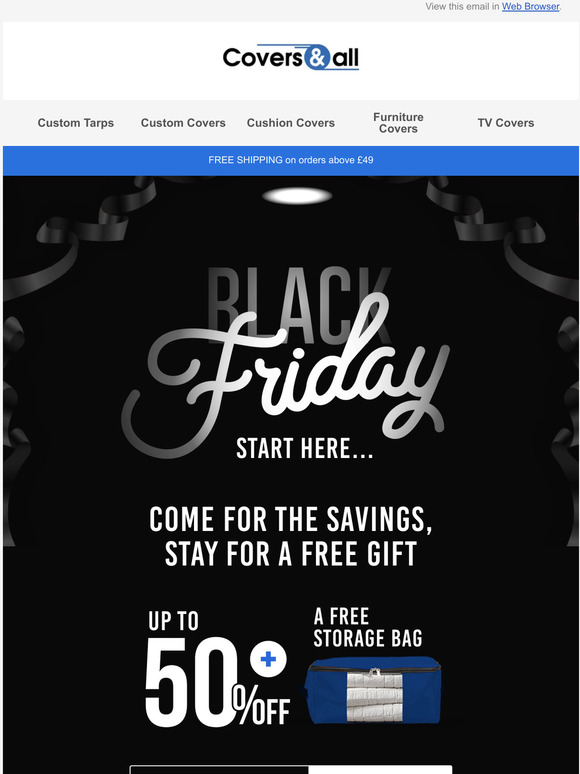 Exclusive early Black Friday deals 🎁