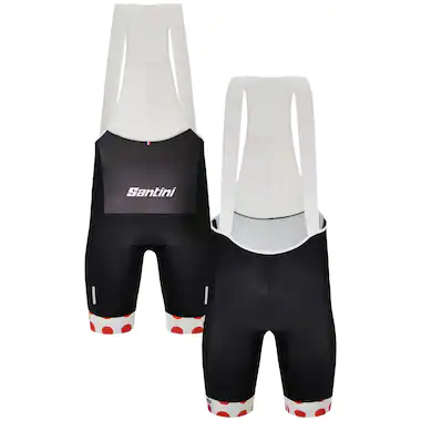 Tour de France 2022 Polka Bibshorts by Santini