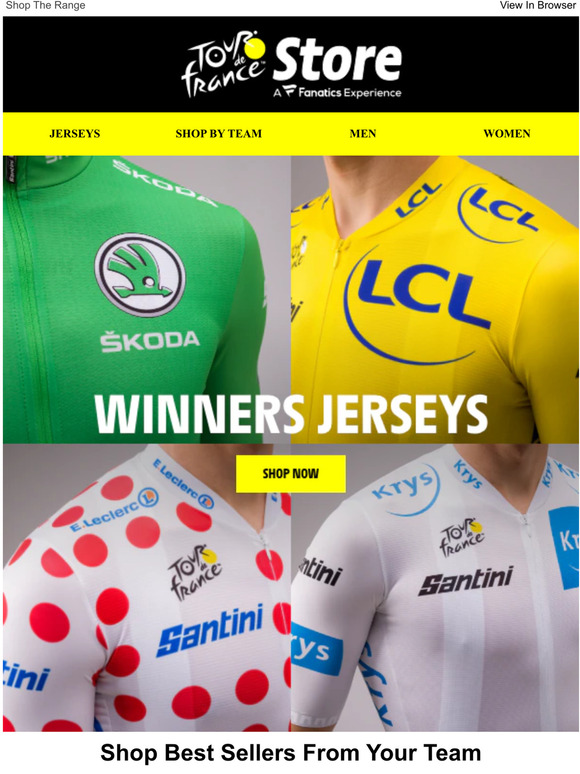 tour de france replica jersey