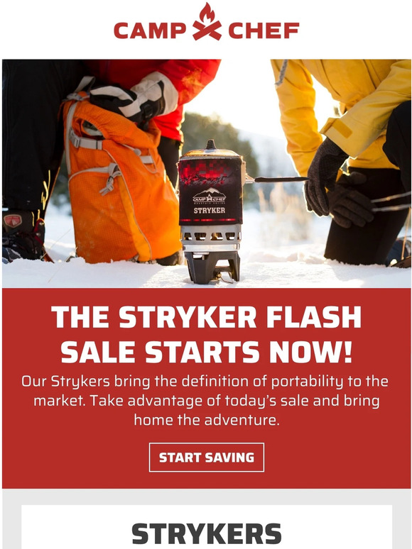 The Stryker Flash Sale Starts Now!