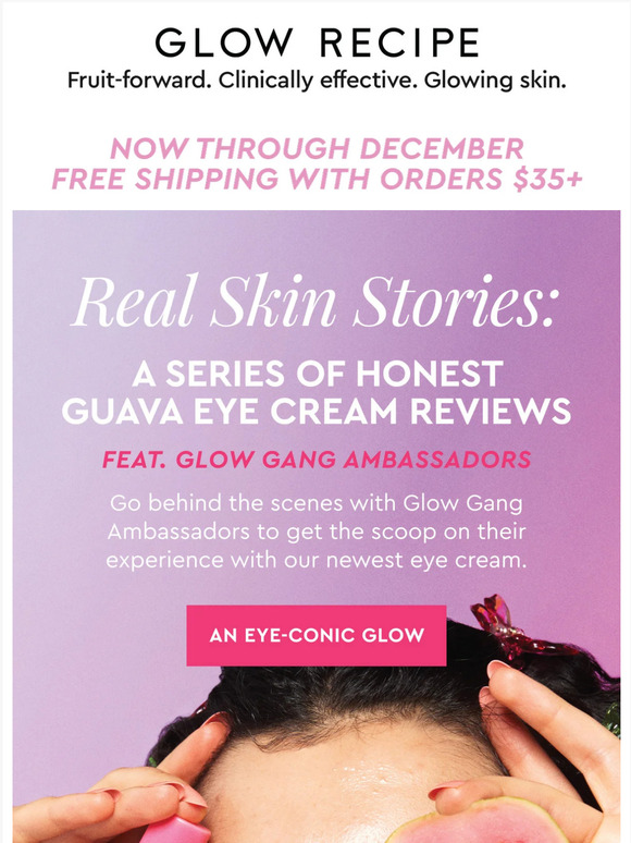Glow Recipe All eyes on Guava Eye Cream 👀 Milled