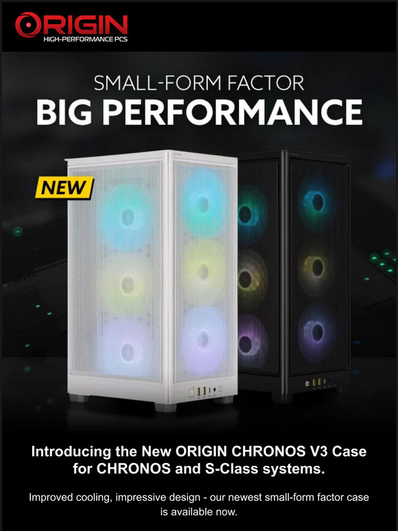 Origin PC: New ORIGIN CHRONOS small-form factor case available now ...