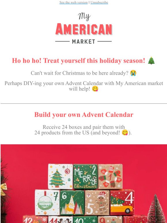 Introducing My American Market's first Advent Calendar!🎅