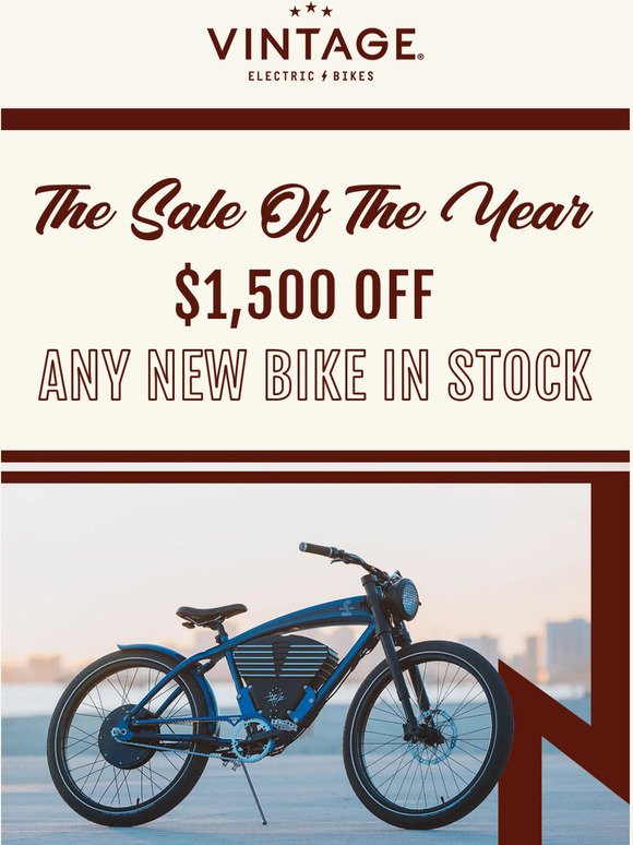 Holiday Sale! $1,500 Off E-Bikes! 🚴