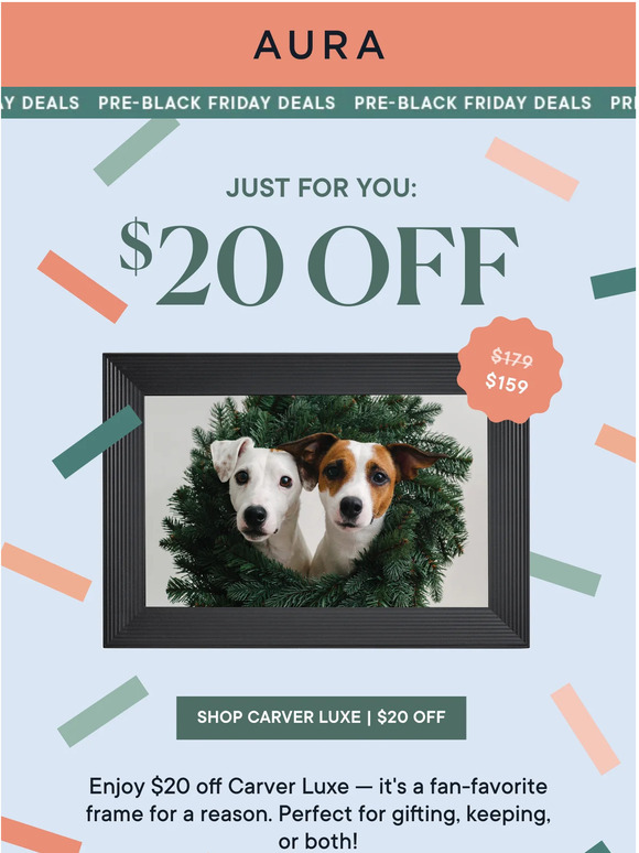 Aura Frame 20 off and SO much more inside 🌟 Milled