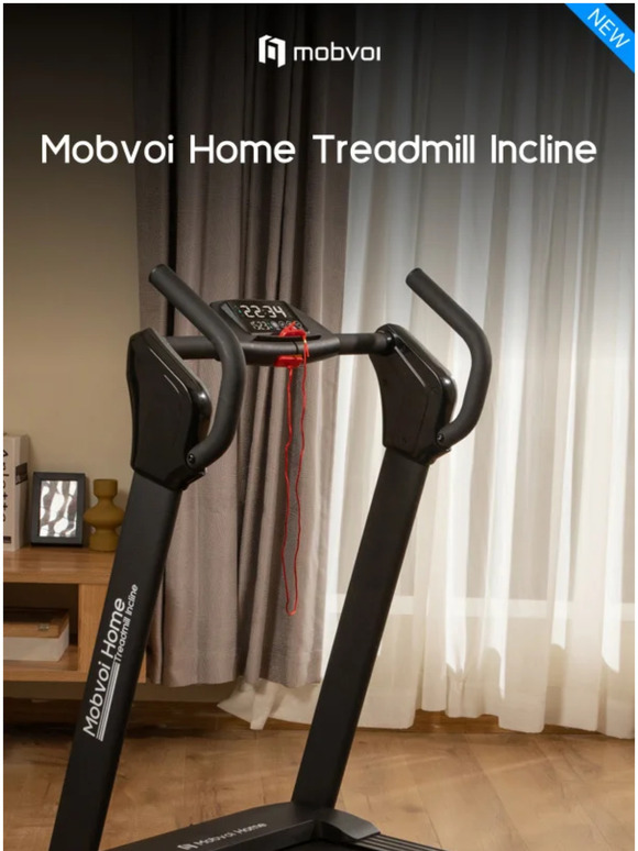 Meet the NEW Mobvoi Home Treadmill Incline.