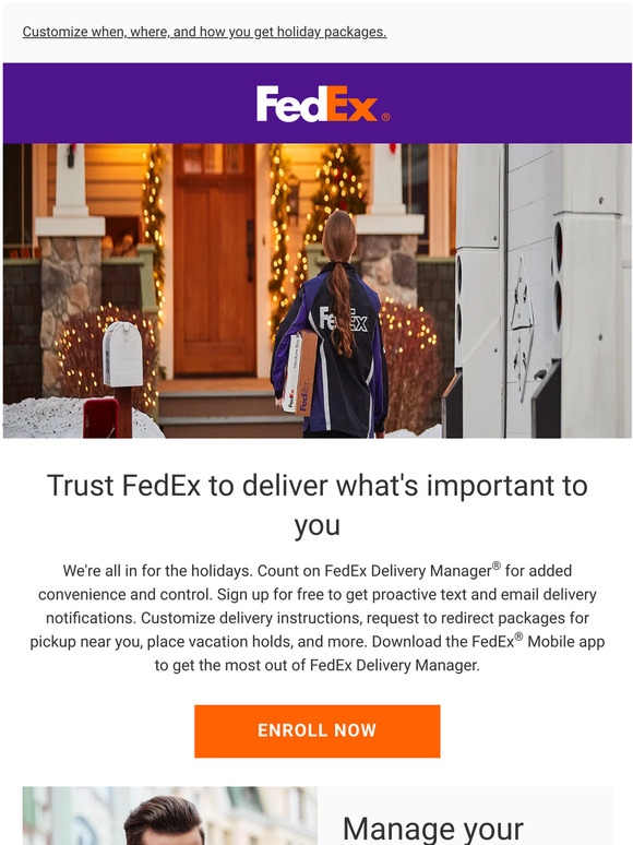 FedEx Office Your holiday helper is waiting Milled