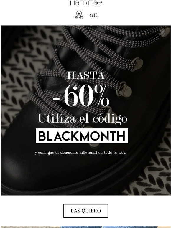 ¡Botines hasta -60% de descuento!