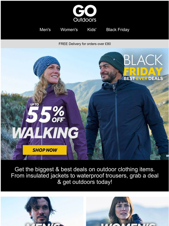 Go Outdoors Best Black Friday Clothing Deals Milled