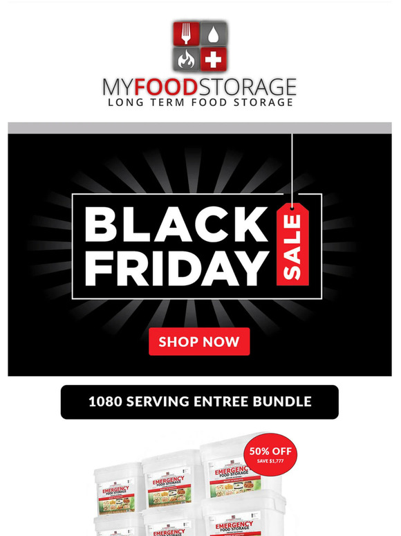 My Food Storage 50 off our 1080 Serving Entree Bundle! Milled