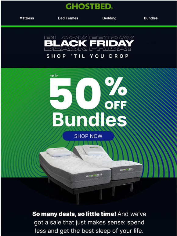 GhostBed Don't count on the Turkey to help you sleep.... Milled