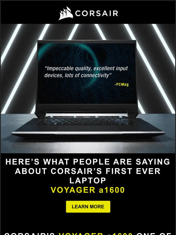 Voyager a1600 Gaming Laptop - Black Friday Sale