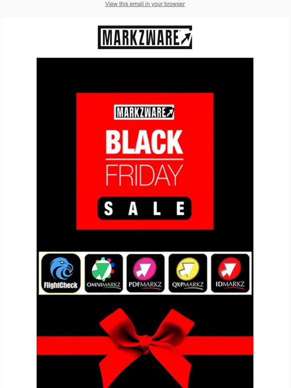 ⬛ Markzware Black Friday Sale: 20% Off NEW App Purchases!