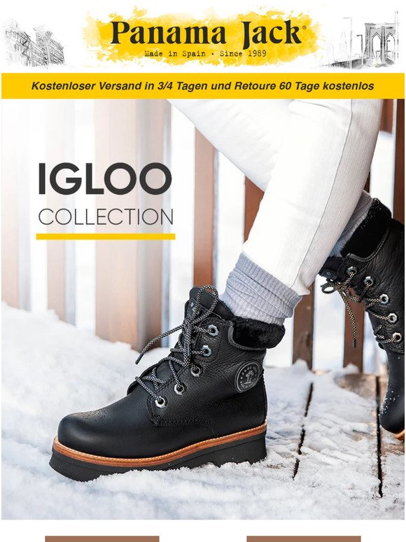 Entdecke die Igloo-Kollektion ❄ mit außergewöhnlichem Komfort 🔝