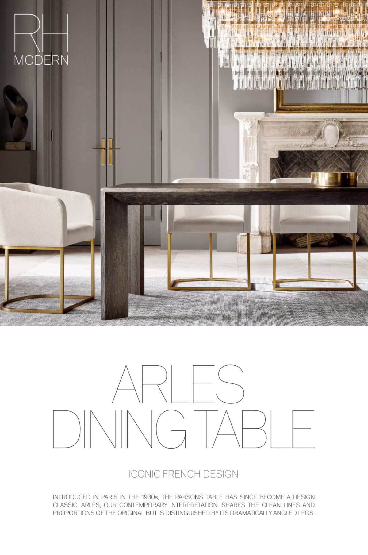 Restoration Hardware The Arles Dining Table. Iconic French Design