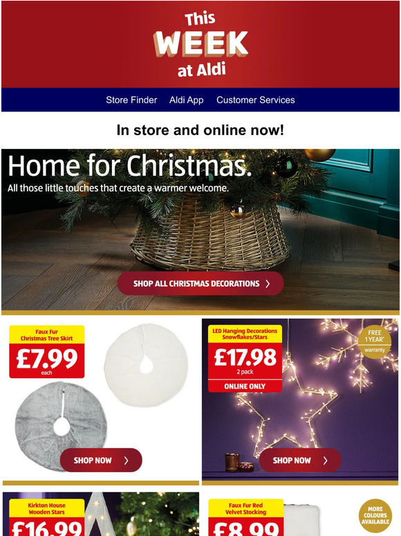 Aldi UK Christmas has never looked so good with our fantastic new