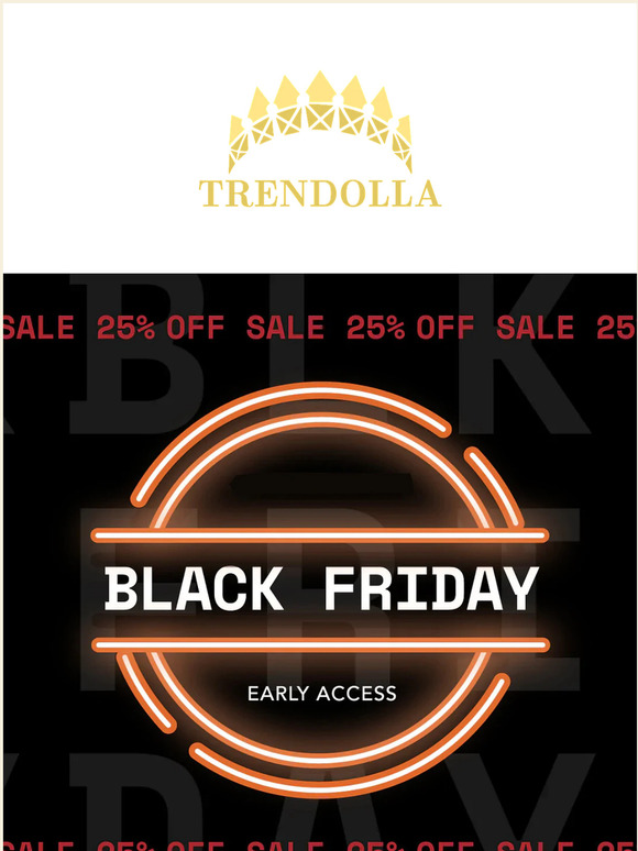 Black Friday - Discounts Up to 40% Off