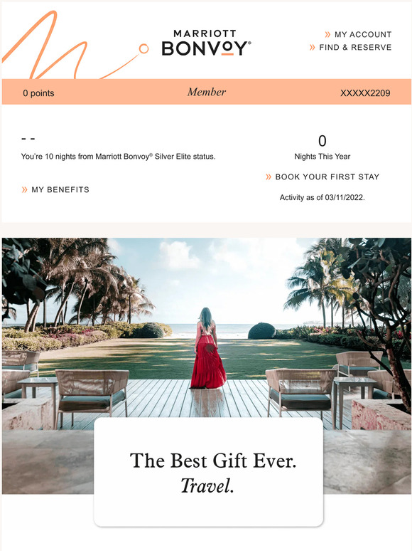 Your Marriott Bonvoy Account Update: Special Offers, Benefits & More