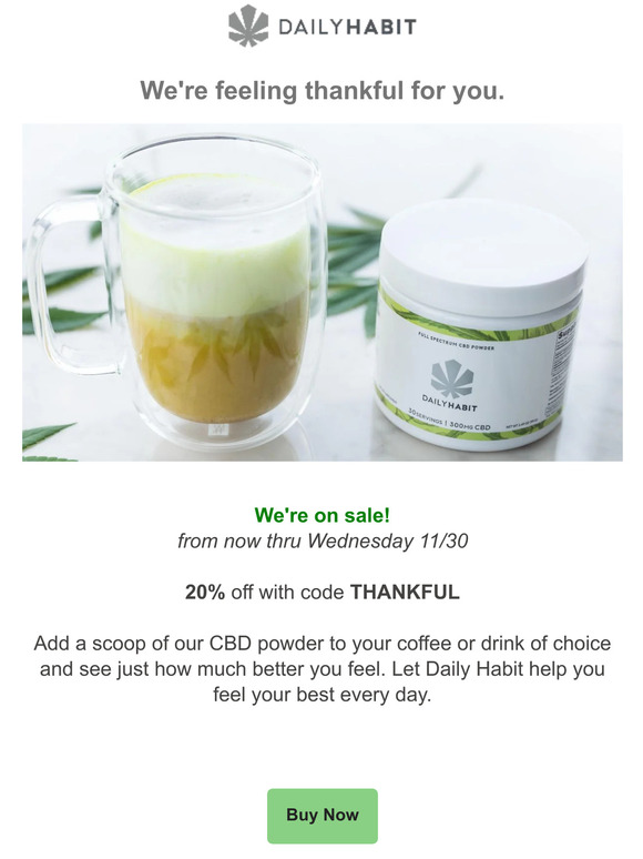 We're feeling Thankful