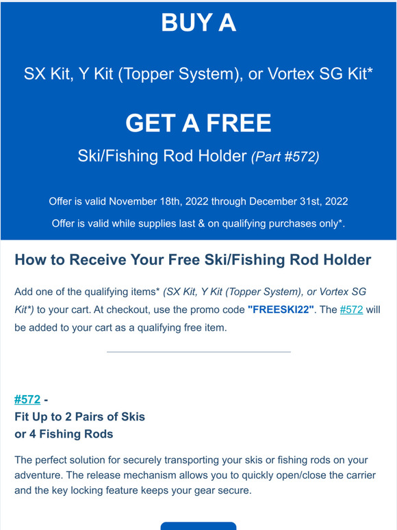 RhinoRack USA RhinoRack's Winter Promo Starts Friday! Milled