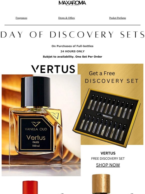 You have 24 Hours to get Discovery Sets