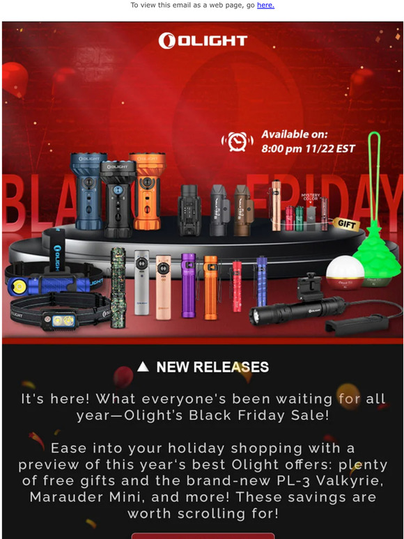 Olight Email Newsletters Shop Sales, Discounts, and Coupon Codes