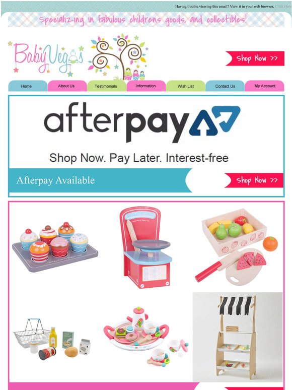 Loads of Fab New Toys & Gifts at Baby Vegas