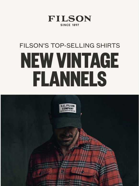 Filson New Vintage Flannels Milled