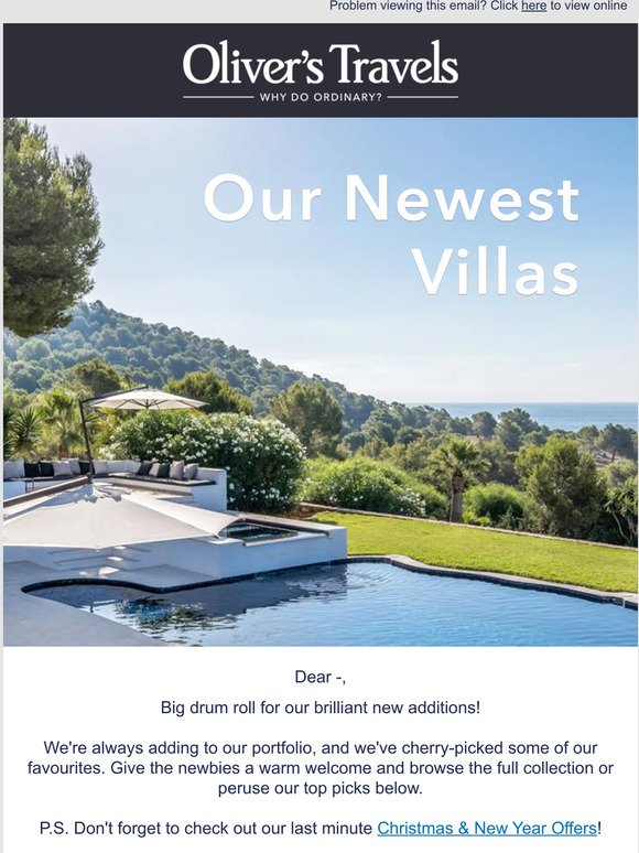 🌟Brand New Villas Added🌟