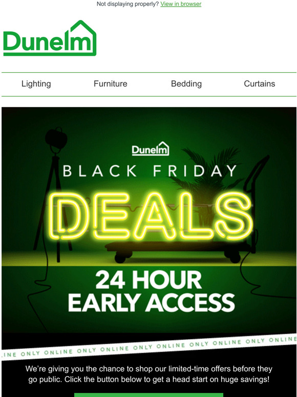 Dunelm 🚨 Black Friday 24hour early access! 🚨 Milled