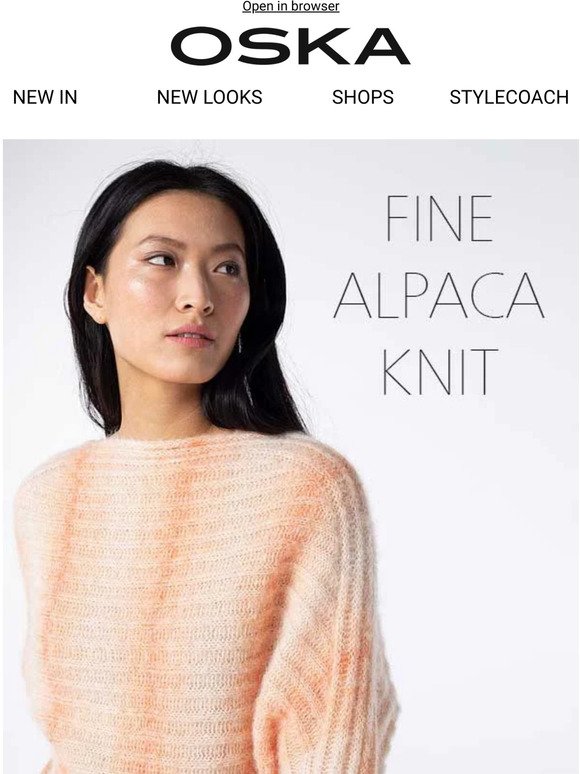Fine alpaca knit | Re.fashion up to 30% discount