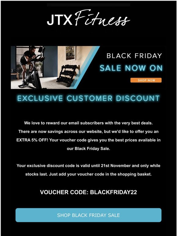 ⚡BLACK FRIDAY SALE NOW ON Plus an exclusive discount!⚡