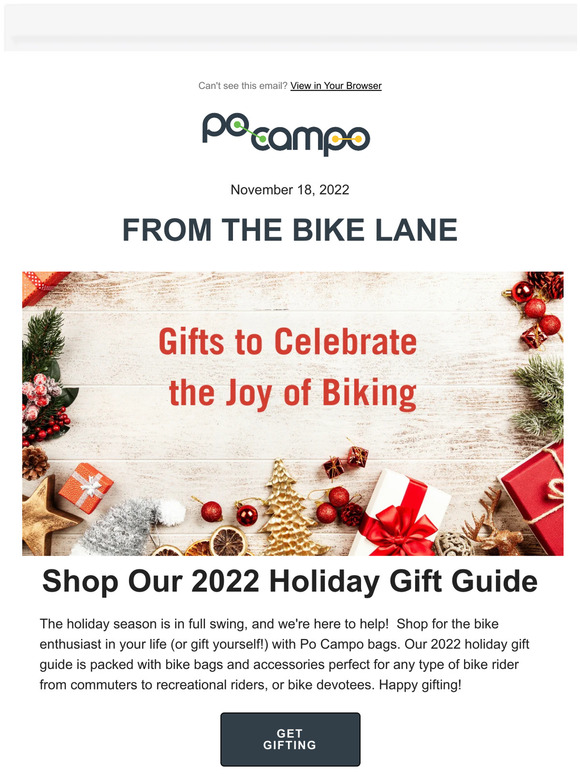 Gear Up for the Holidays with Po Campo!